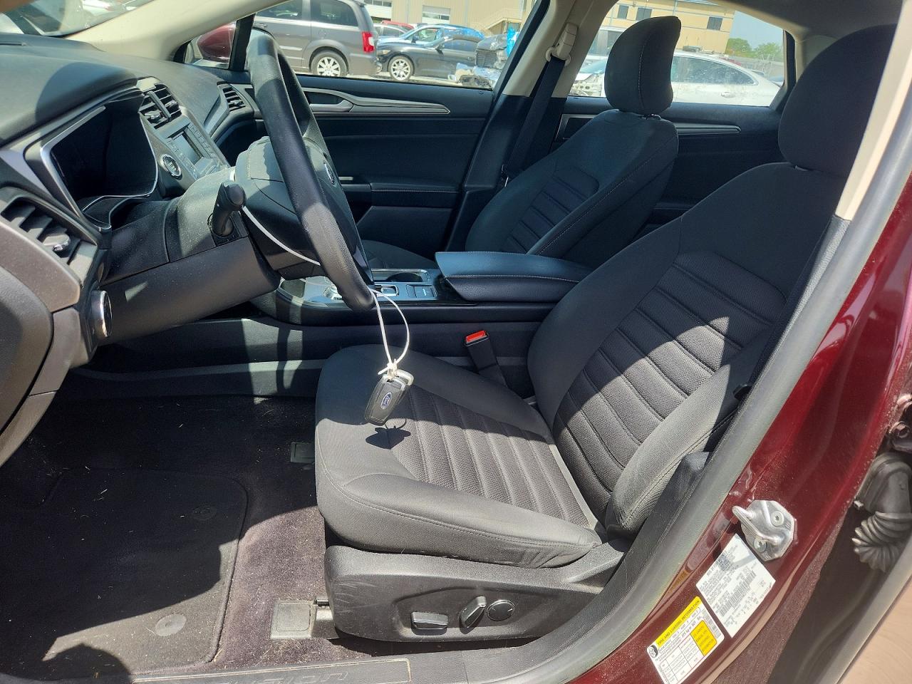 2017 Ford Fusion VIN 3FA6P0LU6HR277967 COPART salvage auction — Rear End, TX - SALVAGE VEHICLE TITLE, sold $1,850 on 2026-07-09 (photo 7)