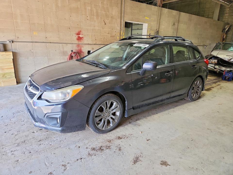 2012 Subaru VIN JF1GPAL69CH207031 COPART salvage auction — MINOR DENT/SCRATCHES, Mn - Certificate Of Title, sold $1,750 on 2026-07-02 (photo 1)