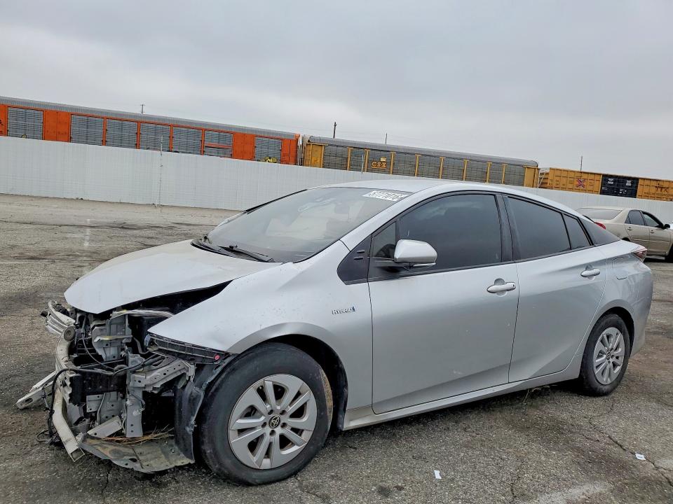 2017 Toyota Prius VIN JTDKBRFU6H3034844 COPART salvage auction — FRONT END, CA - DIS/DLR/EXP APP FOR DUP SALVAG, sold $550 on 2026-07-14 (photo 1)