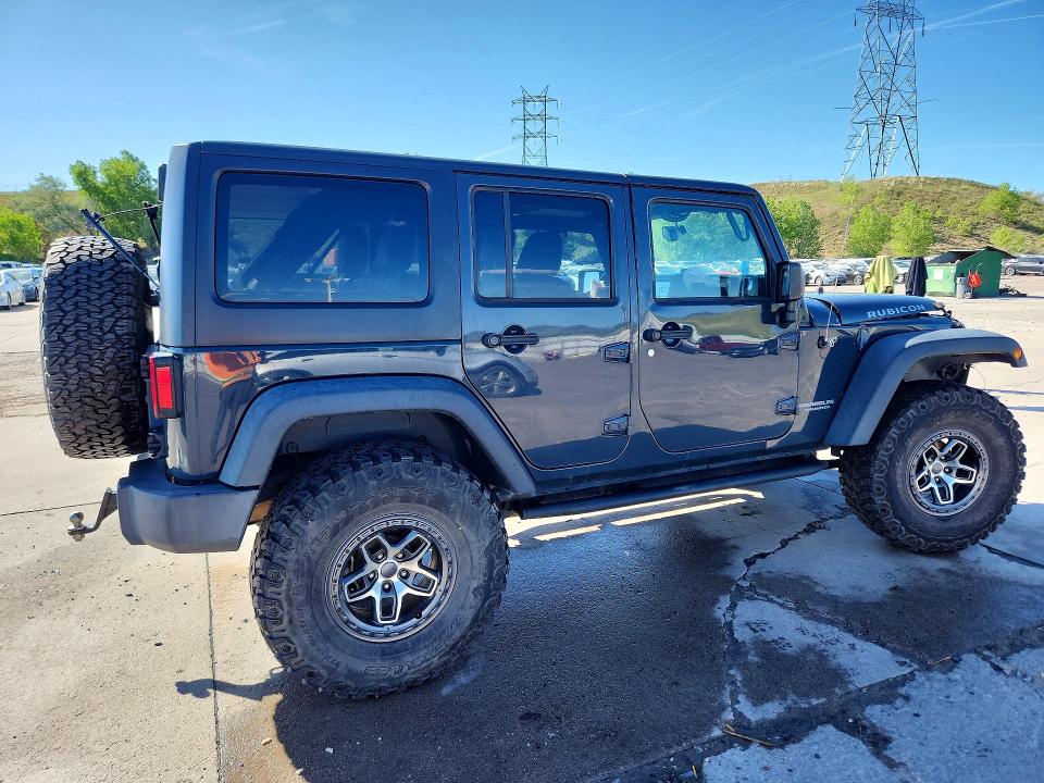 2017 Jeep Wrangler / VIN 1C4BJWFG0HL545042 COPART salvage auction — FRONT END, Salvage Title, sold $3,900 on 2026-08-03 (photo 3)