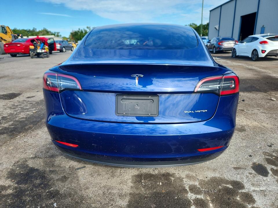 2022 Tesla VIN 5YJ3E1EB4NF274762 COPART salvage auction — FRONT END, Fl - Cert Of Title Slvg Rebuildable, sold $7,300 on 2026-07-13 (photo 6)