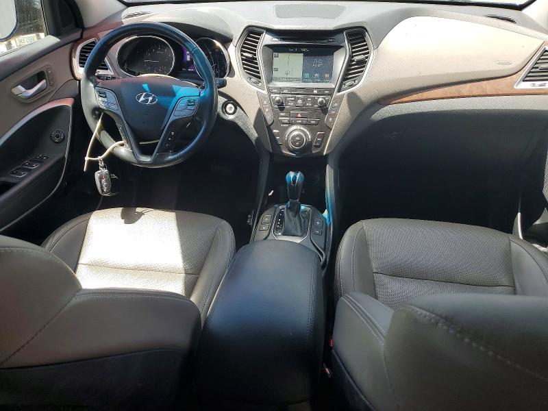2017 Hyundai Santa fe VIN KM8SRDHF5HU165198 COPART salvage auction — FRONT END, Id - Salvage Certificate Of Title, sold $5,100 on 2026-07-23 (photo 8)