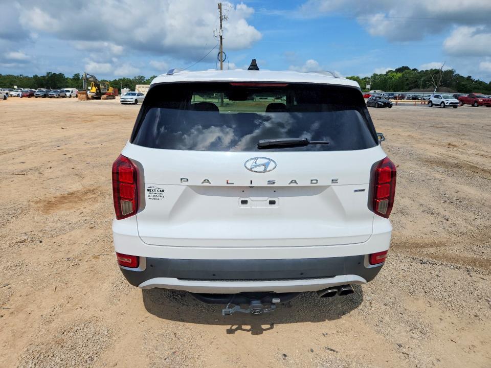 2021 Hyundai VIN KM8R4DHE7MU281713 COPART salvage auction — MECHANICAL, Al - Certificate Of Title, sold $7,800 on 2026-07-21 (photo 6)