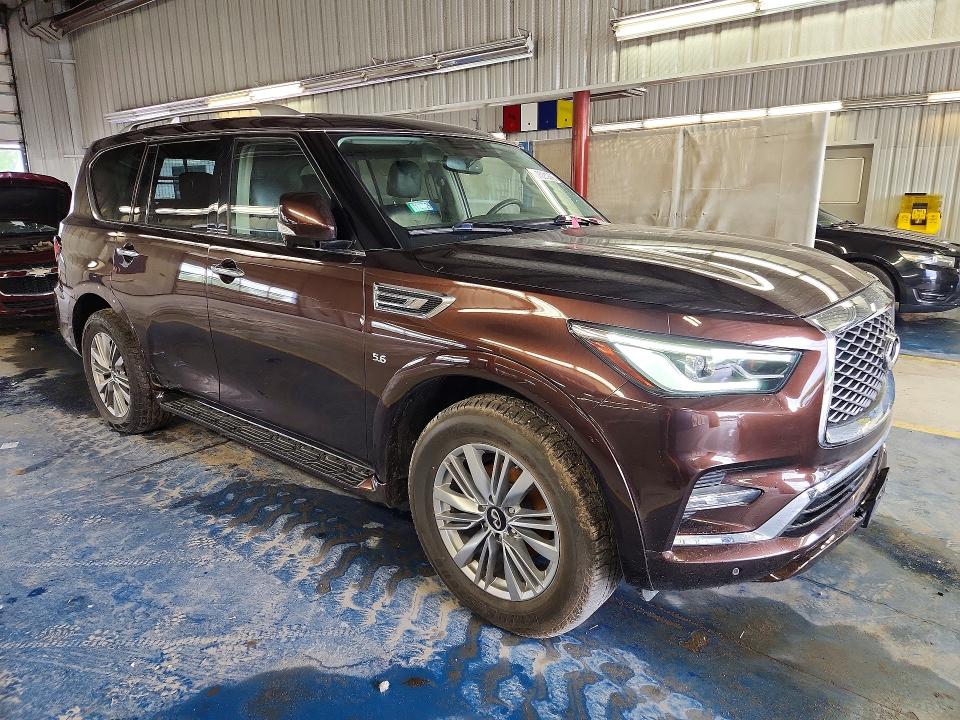 2018 Infiniti Qx80 VIN JN8AZ2NE2J9192503 COPART salvage auction — MECHANICAL, IL - CERTIFICATE OF TITLE (P), sold $8,200 on 2026-07-28 (photo 4)