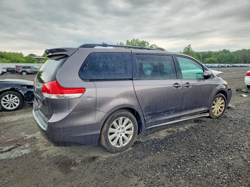 2012 Toyota Sienna VIN 5TDDK3DC2CS046223 COPART salvage auction — FRONT END, Ma - Cert Of Title-Reconstrctd Coll, sold $400 on 2026-07-22 (photo 3)