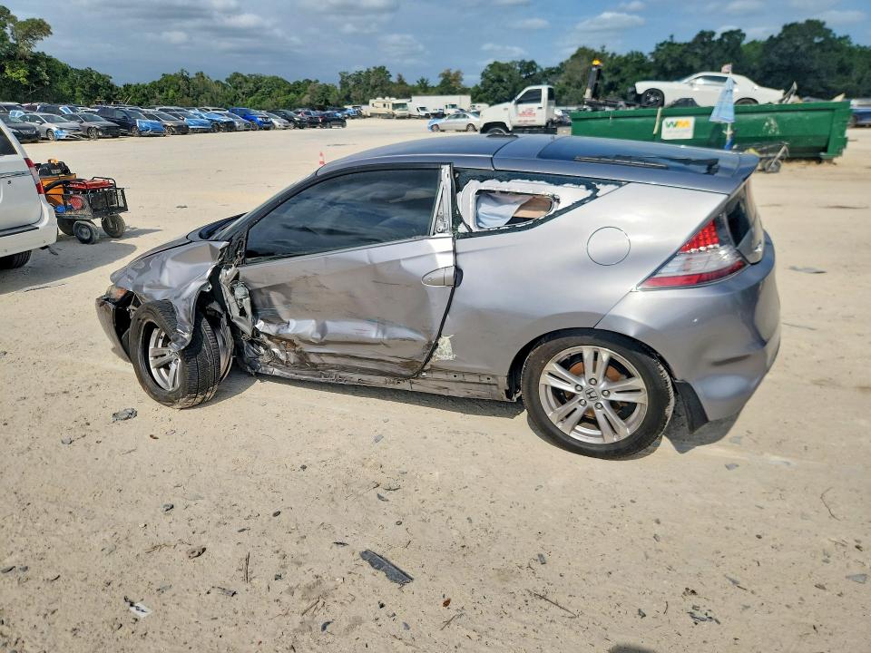 2012 Honda Cr-z VIN JHMZF1D65CS004434 COPART salvage auction — SIDE, Fl - Certificate Of Destruction, sold $350 on 2026-07-21 (photo 2)