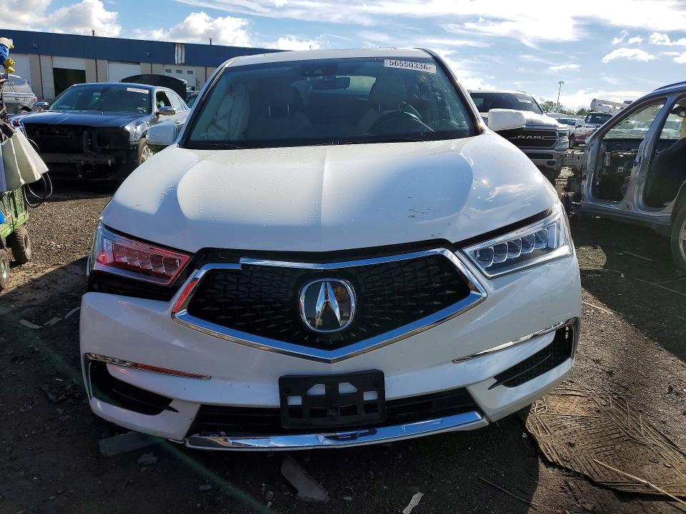 2019 Acura Mdx VIN 5J8YD7H50KL001944 COPART salvage auction — SIDE, Mi - Certificate Of Title, sold $3,600 on 2026-07-24 (photo 5)