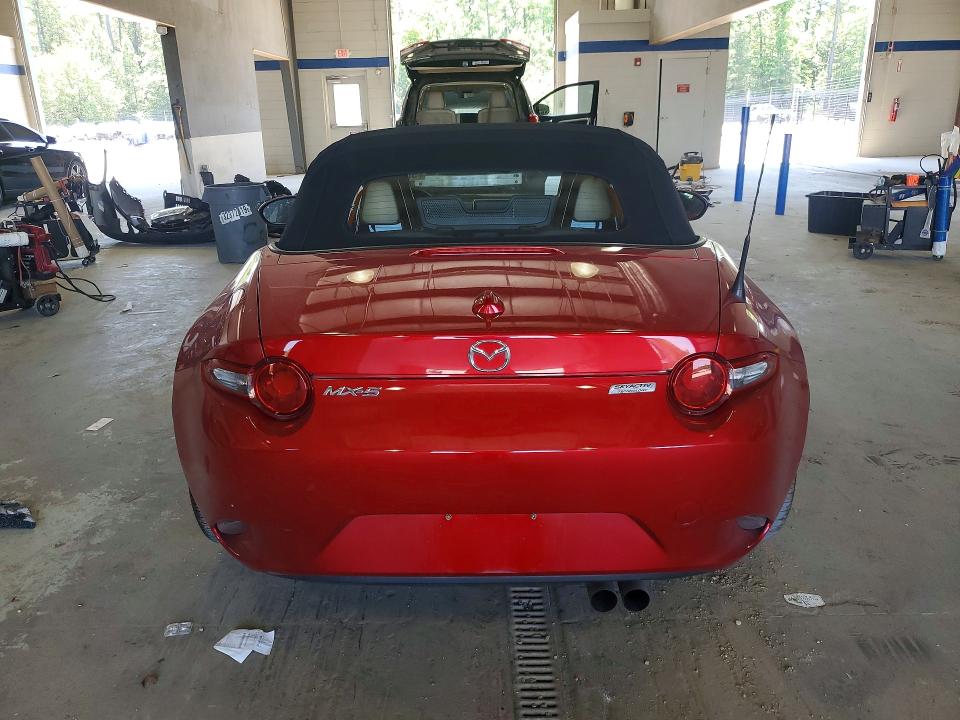 2017 Mazda Mx-5 VIN JM1NDAD71H0124264 COPART salvage auction — FRONT END, Va - Cert Of Title - Salvage, sold $5,500 on 2026-07-02 (photo 6)