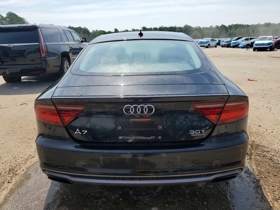 2016 Audi A7 VIN WAUWGAFC2GN105131 COPART salvage auction — FRONT END, Sc - Cert Of Title-Salvage, sold $2,200 on 2026-07-29 (photo 6)