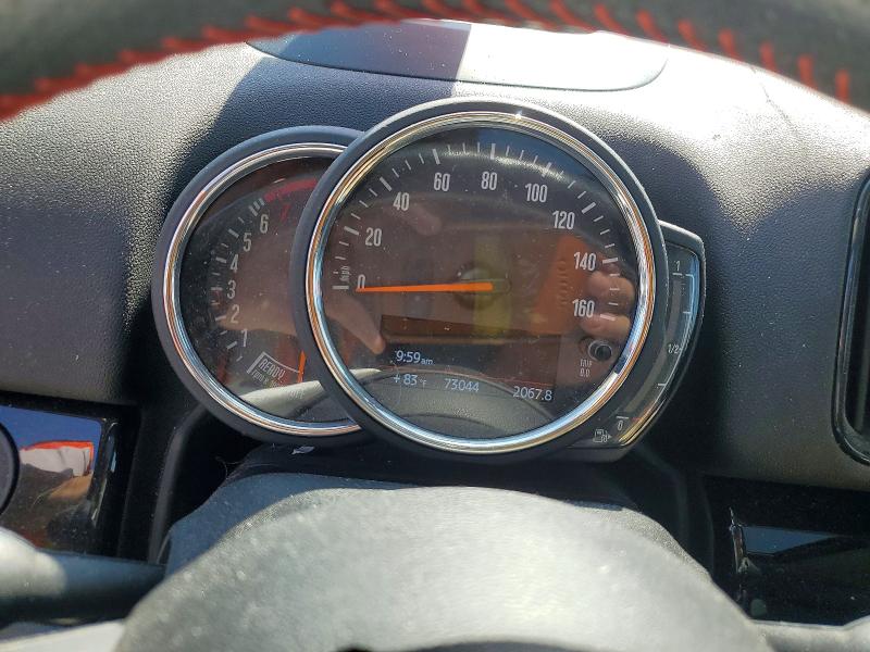 2019 Mini Cooper VIN WMZYT5C53K3E63950 COPART salvage auction — FRONT END, Me - Cert Of Title-Salvage Collisio, sold $2,200 on 2026-08-12 (photo 9)