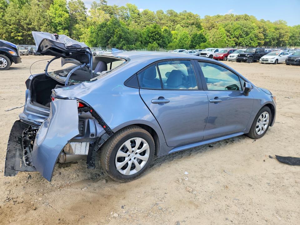 2022 Toyota Corolla VIN 5YFEPMAE6NP372815 COPART salvage auction — REAR END, Md - Cert Of Salvage > 75% Damage, sold $3,850 on 2026-07-28 (photo 3)