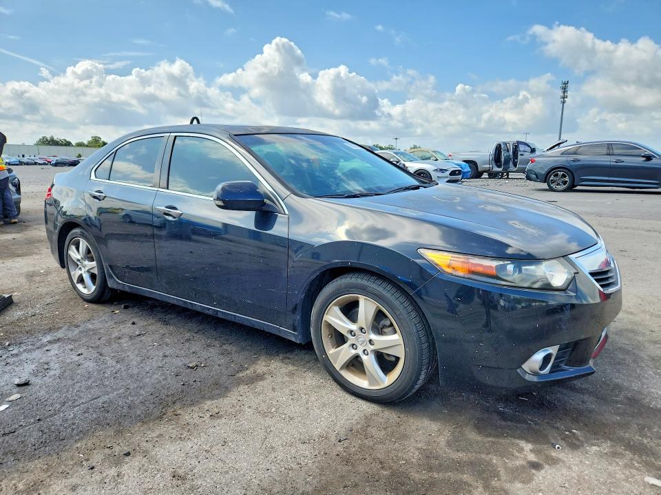 2012 Acura Tsx VIN JH4CU2F49CC006341 COPART salvage auction — SIDE, Fl - Cert Of Title Slvg Rebuildable, sold $1,500 on 2026-07-22 (photo 4)