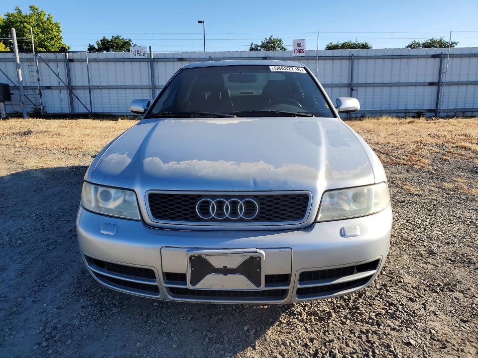 2000 Audi Rs4 VIN WAUDD68D3YA034145 COPART salvage auction — FRONT END, Ca - Dis/Dlr/Exp App For Dup Clean, sold $1,150 on 2026-07-09 (photo 5)