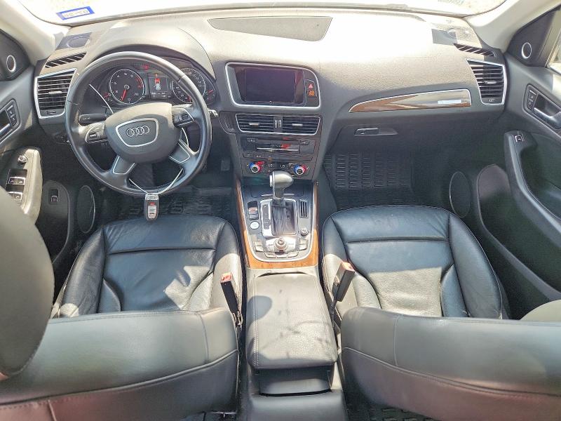 2016 Audi Q5 VIN WA1L2AFP6GA083496 COPART salvage auction — FRONT END, Tx - Salvage Vehicle Title, sold $1,500 on 2026-08-20 (photo 8)