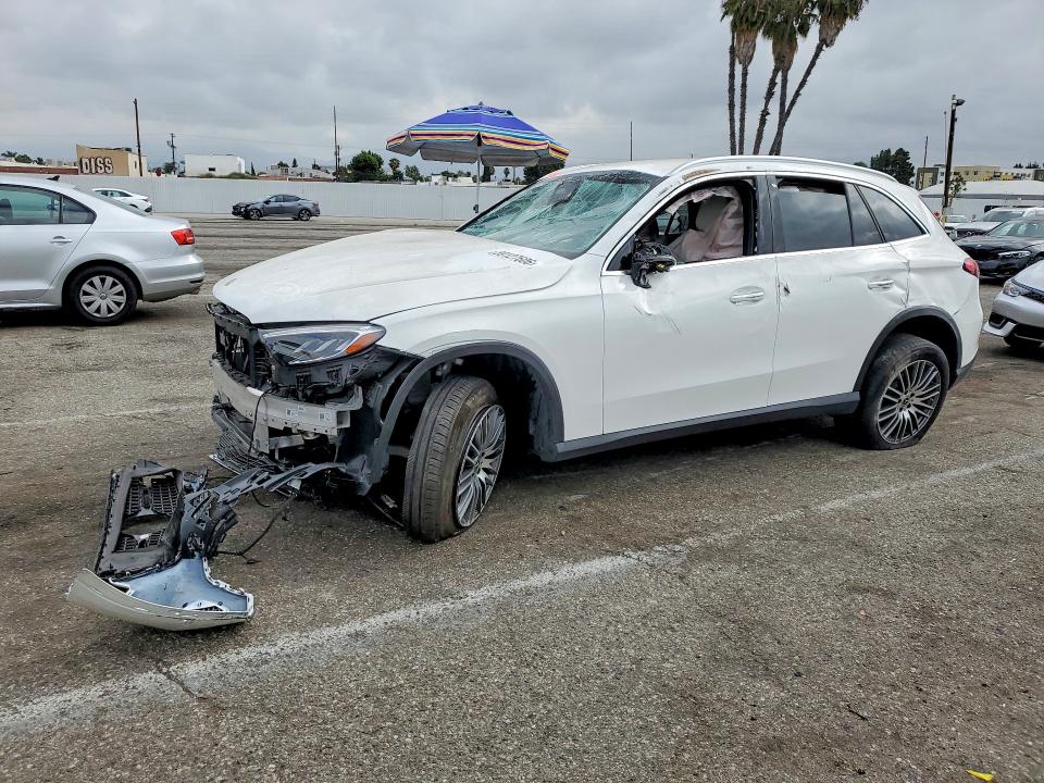 2025 Mercedes-benz Glc VIN W1NKM4GB1SF341881 COPART salvage auction — FRONT END, Ca - Salvage Certificate, sold $7,000 on 2026-07-31 (photo 1)