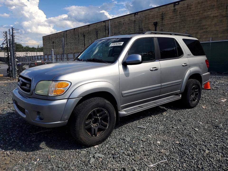 2004 Toyota Sequoia VIN 5TDBT44A84S206888 COPART salvage auction — REAR END, MT - CERTIFICATE OF TITLE, sold $925 on 2026-07-14 (photo 1)