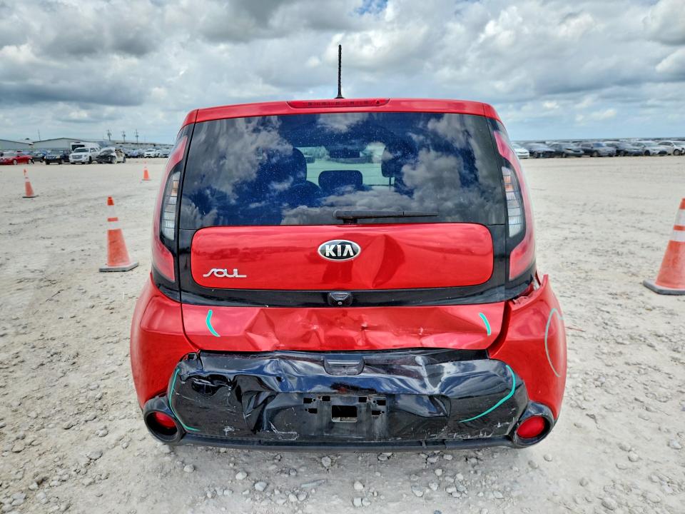 2016 Kia Soul VIN KNDJP3A53G7837810 COPART salvage auction — REAR END, Pa - Certificate Of Salvage, sold $300 on 2026-07-23 (photo 6)