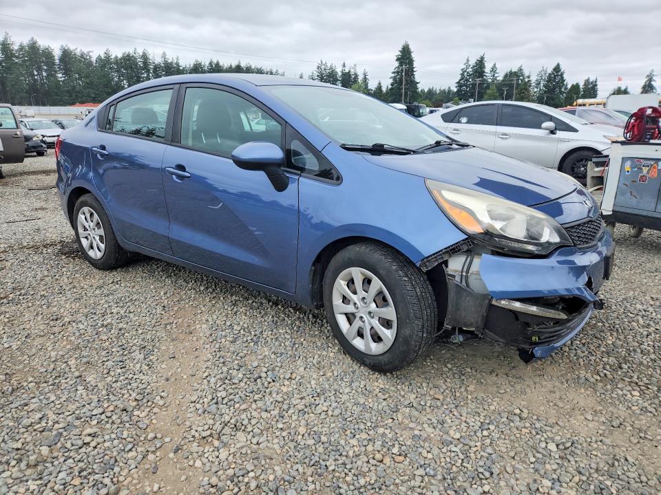2016 Kia Rio VIN KNADM4A35G6691553 COPART salvage auction — FRONT END, Wa - Bill Of Sale, sold $475 on 2026-07-14 (photo 4)