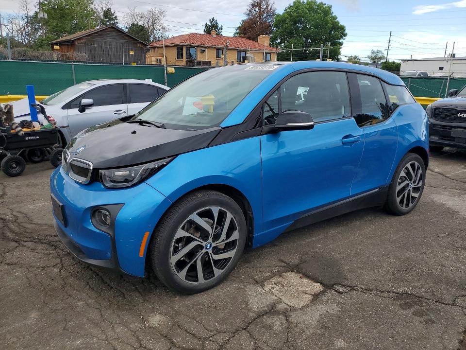 2017 BMW I3 VIN WBY1Z8C32HV891159 COPART salvage auction — FRONT END, Co - Public - Salvage Title, sold $6,200 on 2026-07-18 (photo 1)