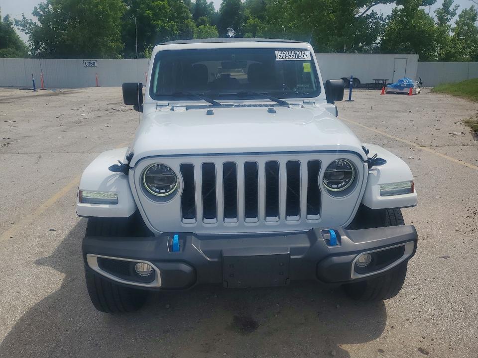 2022 Jeep Wrangler unlimited VIN 1C4JJXP60NW117859 COPART salvage auction — MINOR DENT/SCRATCHES, Il - Certificate Of Title, sold $20,750 on 2026-07-16 (photo 5)