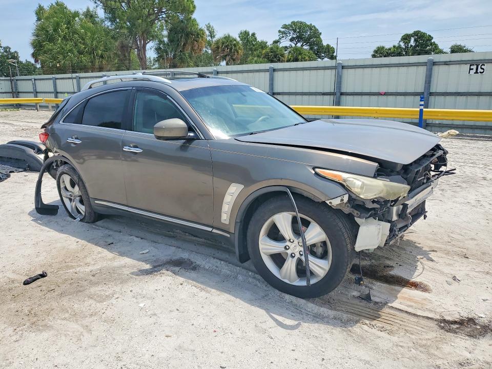 2010 Infiniti Fx35 VIN JN8AS1MU8AM801694 COPART salvage auction — FRONT END, Fl - Cert Of Title Slvg Rebuildable, sold $700 on 2026-07-08 (photo 4)