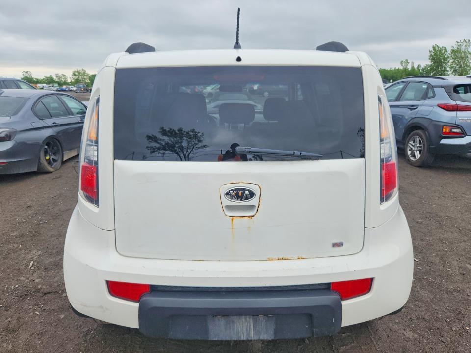 2011 Kia Soul VIN KNDJT2A25B7276076 COPART salvage auction — FRONT END, QC - GRAVEMENT ACCIDENTE, sold $300 on 2026-07-21 (photo 6)