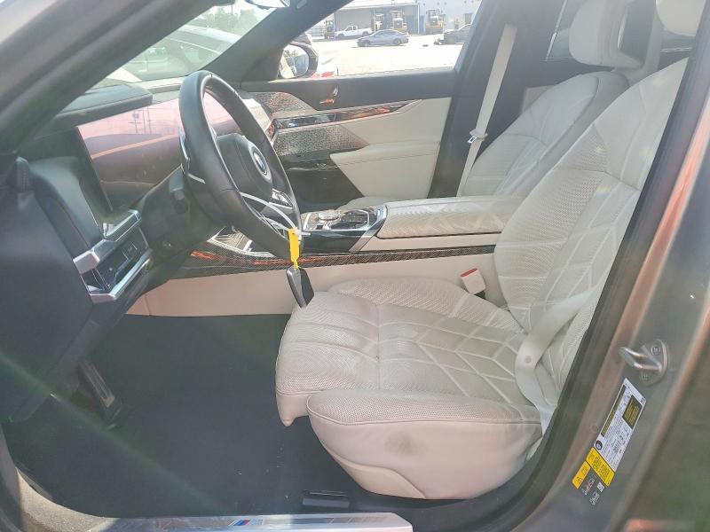 2023 BMW I7 VIN WBY53EJ0XPCN45025 COPART salvage auction — REAR END, Ca - Salvage Certificate, sold $29,250 on 2026-07-27 (photo 7)
