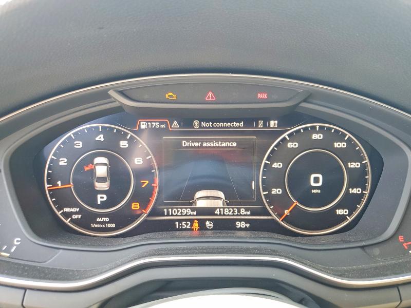 2018 Audi VIN WAUENAF42JA084211 COPART salvage auction — REAR END, Fl - Cert Of Title Slvg Rebuildable, sold $4,800 on 2026-07-08 (photo 9)