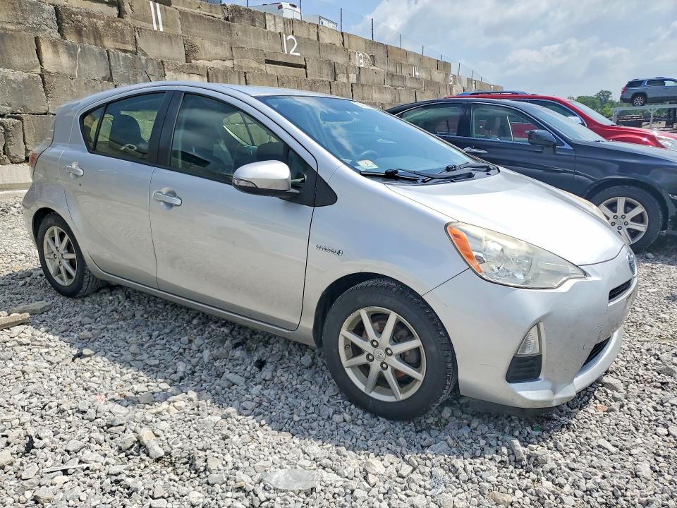 2012 Toyota Prius VIN JTDKDTB3XC1525894 COPART salvage auction — WATER/FLOOD, Oh - Cert Of Title-Salvage Flood, sold $1,400 on 2026-07-31 (photo 4)