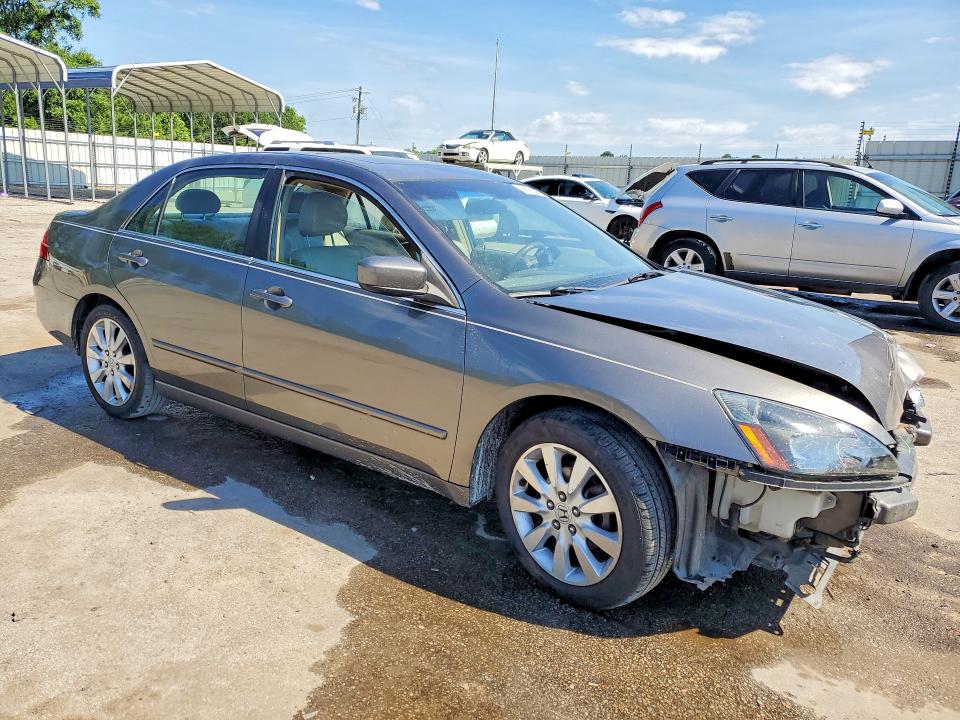 2007 Honda Accord VIN 1HGCM66567A055601 COPART salvage auction — FRONT END, Sc - Cert Of Title-Salvage, sold $1,100 on 2026-07-27 (photo 4)