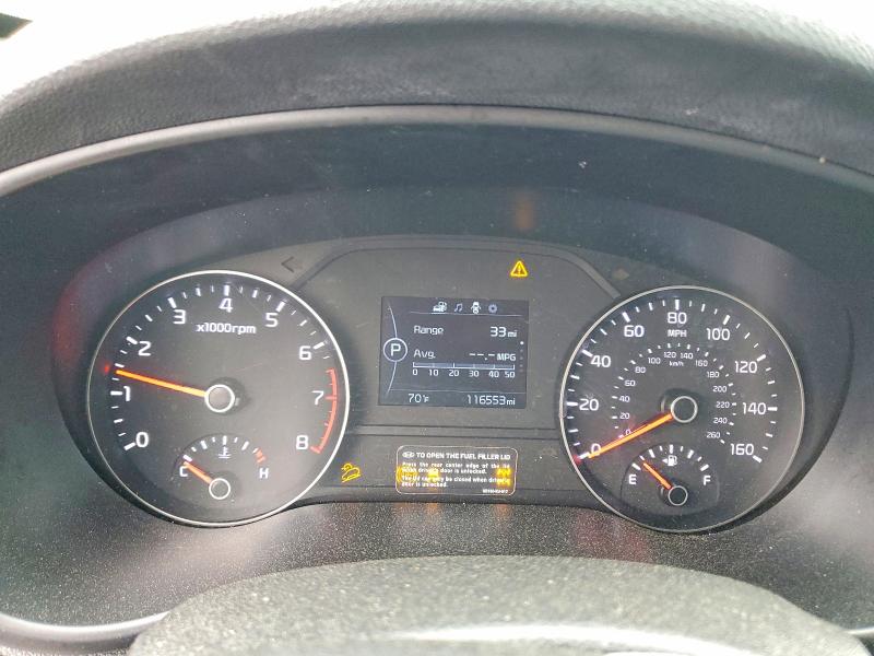2018 Kia VIN KNDPNCAC1J7398225 COPART salvage auction — FRONT END, Ct - Cert Of Title-Salvage, sold $3,800 on 2026-07-09 (photo 9)