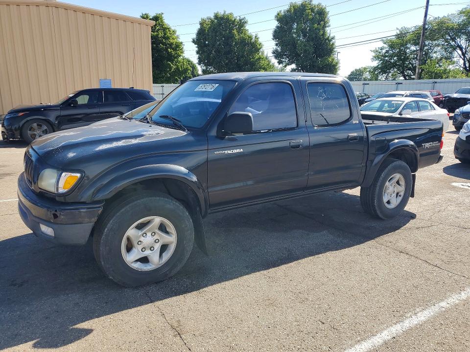 2002 Toyota Tacoma VIN 5TEHN72N42Z092769 COPART salvage auction — FRONT END, Oh - Cert Of Title-Repossession (P), sold $3,400 on 2026-07-02 (photo 1)