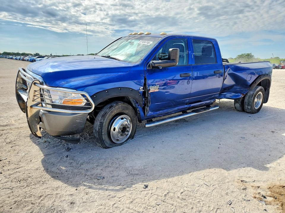 2011 Dodge Ram 3500 VIN 3D73Y4CL0BG512557 COPART salvage auction — SIDE, On - Permit No Brand - Unfit, sold $775 on 2026-08-11 (photo 1)