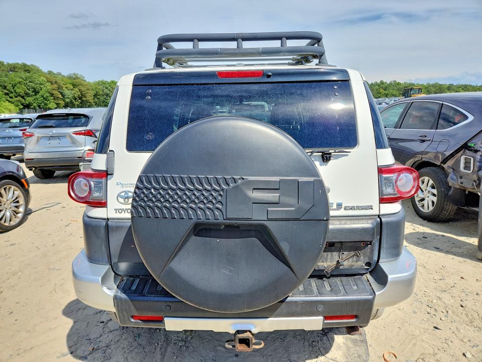 2013 Toyota Fj cruiser VIN JTEBU4BF3DK163303 COPART salvage auction — FRONT END, Md - Cert Of Salvage < 75% Damage, sold $6,800 on 2026-07-28 (photo 6)
