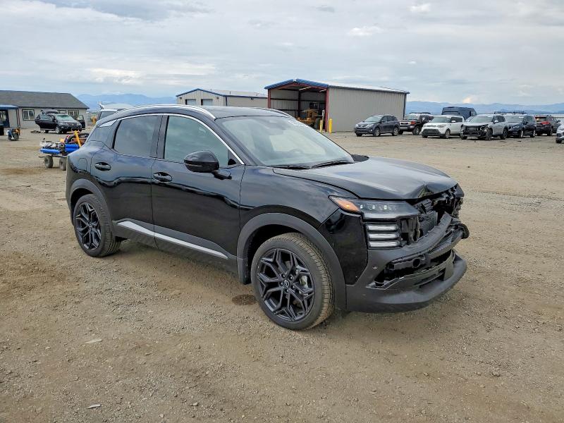 2025 Nissan Kicks VIN 3N8AP6DD4SL440877 COPART salvage auction — FRONT END, Mt - Salvage Certificate Of A Vehic, sold $7,500 on 2026-08-13 (photo 1)