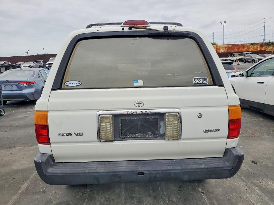 1994 Toyota 4runner VIN JT3VN29V0R0030263 COPART salvage auction — MECHANICAL, Ca - Dis/Dlr/Exp Only Clean Title, sold $900 on 2026-07-08 (photo 6)