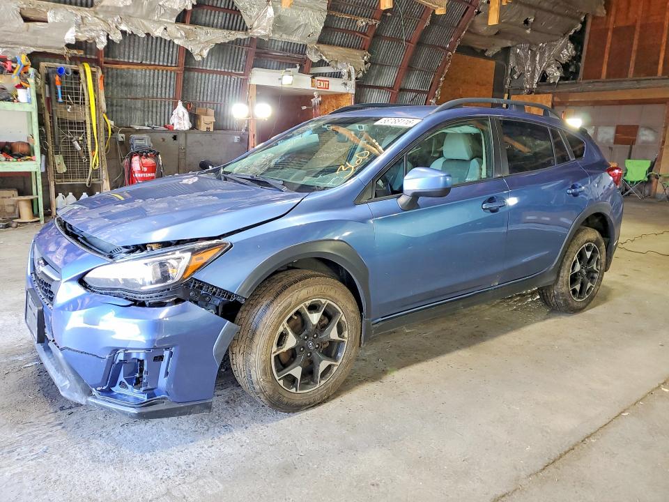 2020 Subaru VIN JF2GTAPC1L8216880 COPART salvage auction — FRONT END, Ny - Mv-907A Salvage Certificate, sold $3,050 on 2026-07-15 (photo 1)