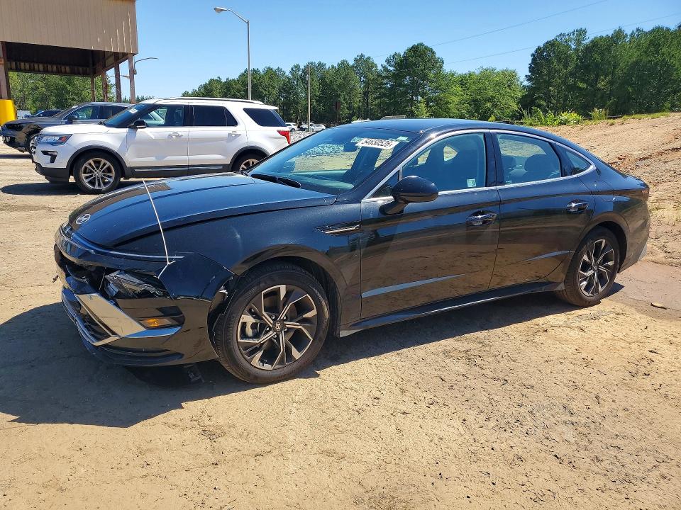 2025 Hyundai Sonata VIN KMHL64JAXSA492054 COPART salvage auction — FRONT END, Sc - Cert Of Title-Salvage, sold $9,100 on 2026-07-31 (photo 1)