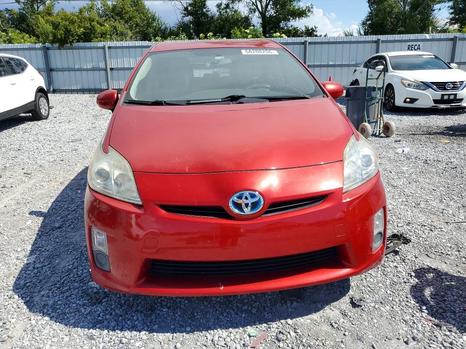 2010 Toyota Prius VIN JTDKN3DU4A0191903 COPART salvage auction — REAR END, Fl - Cert Of Title Slvg Rebuildable, sold $1,600 on 2026-07-06 (photo 5)