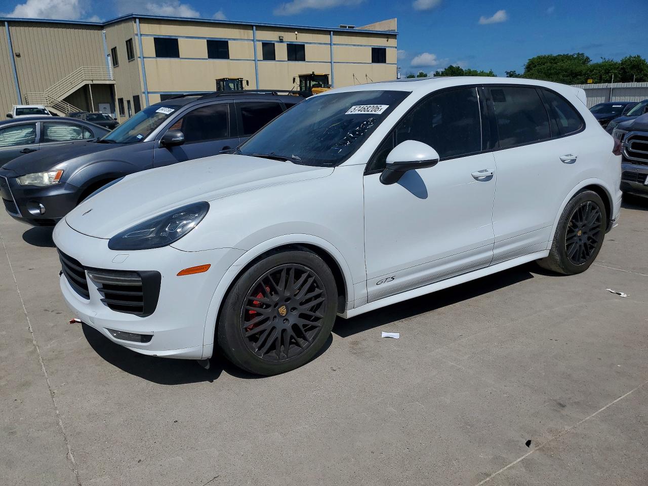 2016 Porsche Cayenne VIN WP1AD2A28GLA78473 — COPART salvage auction photo