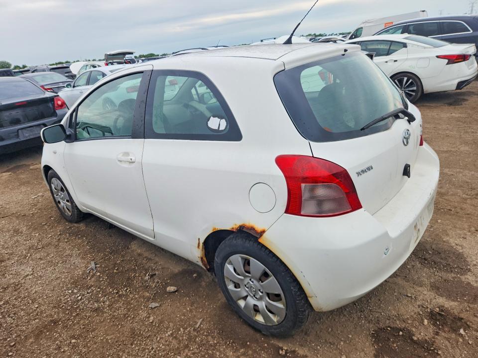 2008 Toyota Yaris VIN JTDJT923885201103 COPART salvage auction — NORMAL WEAR, Il - Cert Of Title-Corrected, sold $300 on 2026-07-02 (photo 2)