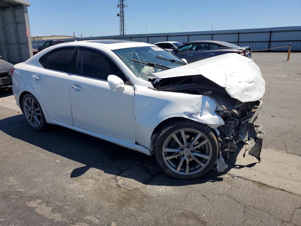 2008 Lexus Is 250 VIN JTHBK262X85057746 COPART salvage auction — FRONT END, CA - SALVAGE CERTIFICATE, sold $200 on 2026-07-13 (photo 4)