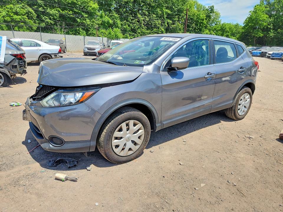 2019 Nissan Rogue VIN JN1BJ1CR3KW314735 COPART salvage auction — FRONT END, Pa - Certificate Of Salvage, sold $1,600 on 2026-07-06 (photo 1)