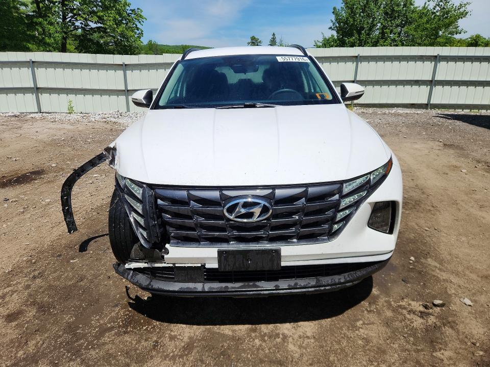 2022 Hyundai Tucson VIN KM8JBCA15NU016777 COPART salvage auction — FRONT END, VT - CERT OF TITLE-SALVAGE VEHICLE, sold $6,200 on 2026-07-20 (photo 5)