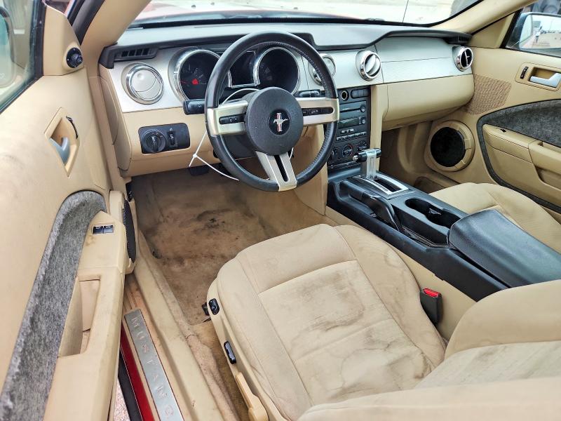 2007 Ford Mustang VIN 1ZVFT80N075213441 COPART salvage auction — REAR END, OK - CERT OF TITLE-SALVAGE, sold $175 on 2026-07-09 (photo 8)