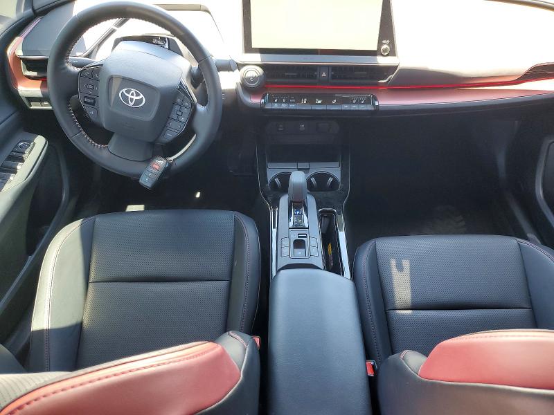 2024 Toyota Prius VIN JTDACACU8R3034747 COPART salvage auction — FRONT END, Or - Salvage Title Certificate, sold $15,800 on 2026-08-18 (photo 8)