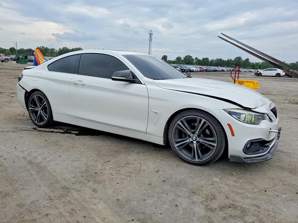 2018 BMW 4er VIN WBA4W3C53JAB87044 COPART salvage auction — REAR END, Va - Cert Of Title - Salvage, sold $4,450 on 2026-07-29 (photo 4)