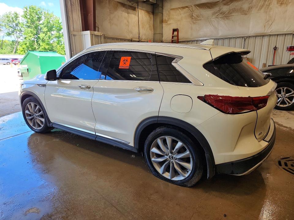 2019 Infiniti Qx50 VIN 3PCAJ5M3XKF137177 COPART salvage auction — FRONT END, WV - CERTIFICATE OF TITLE, sold $4,800 on 2026-07-21 (photo 2)