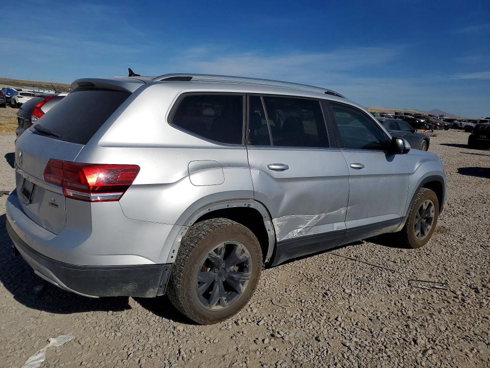 2019 Volkswagen Atlas VIN 1V2LR2CA7KC517752 COPART salvage auction — REAR END, Ut - Salvage Certificate, sold $3,600 on 2026-08-07 (photo 3)