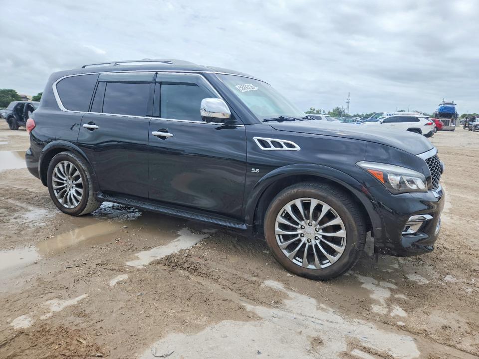 2015 Infiniti Qx80 VIN JN8AZ2NE9F9082684 COPART salvage auction — MINOR DENT/SCRATCHES, Fl - Certificate Of Title, sold $2,550 on 2026-07-07 (photo 4)